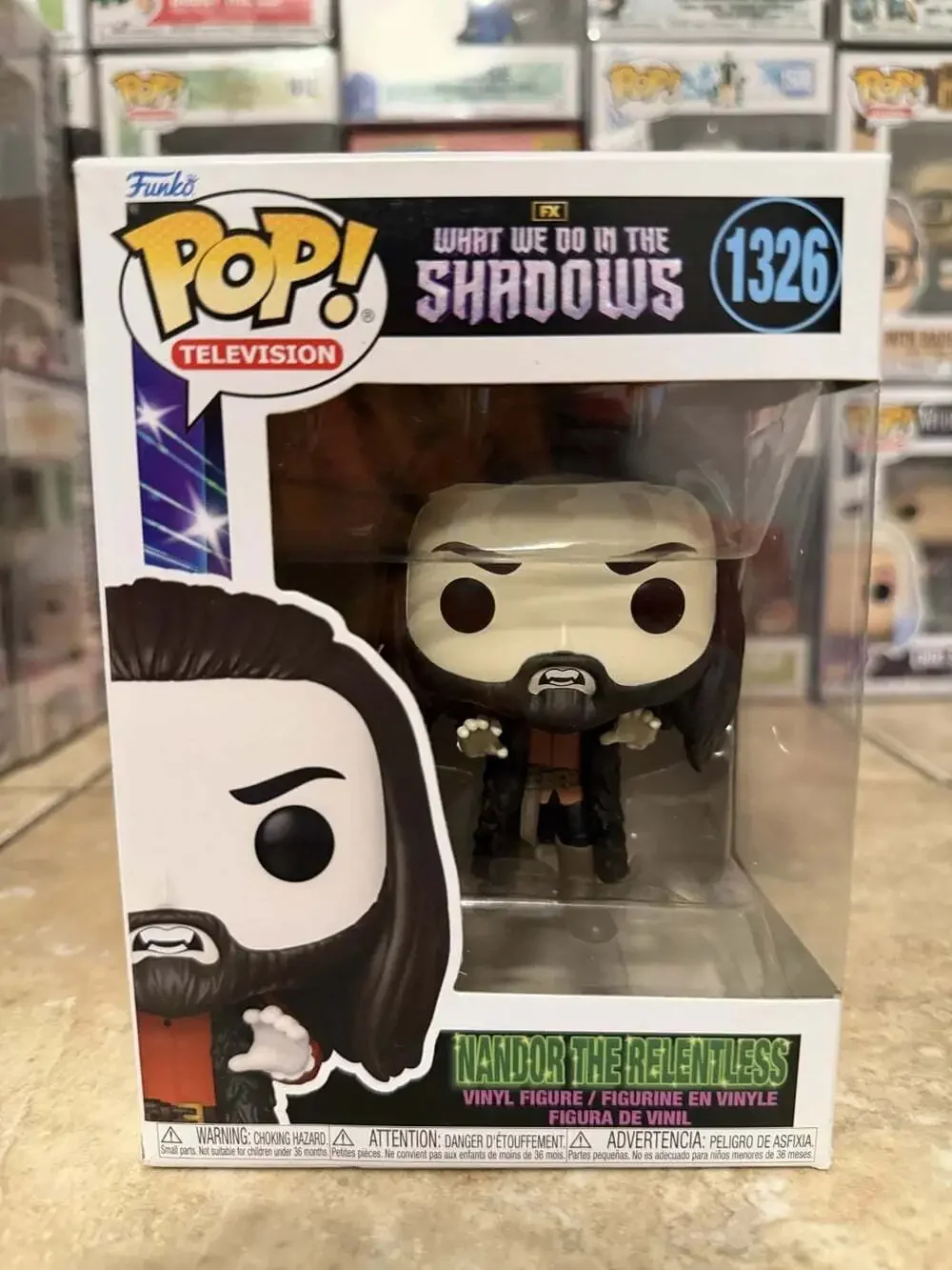 NEW Funko Pop! What We Do in The Shadows - Nandor #1326 ~ FAST FREE SHIPPING!